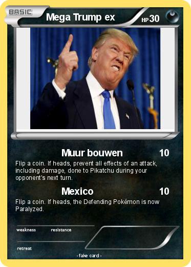 Pokemon Mega Trump ex