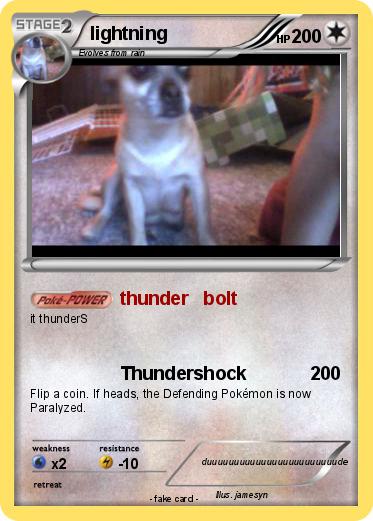 Pokemon lightning