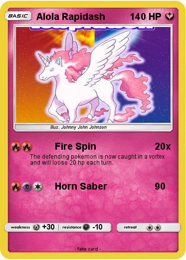 Pokemon Alola Rapidash