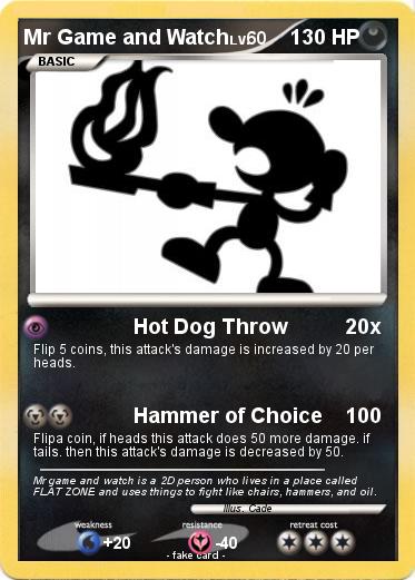 Pokemon Mr Game and Watch