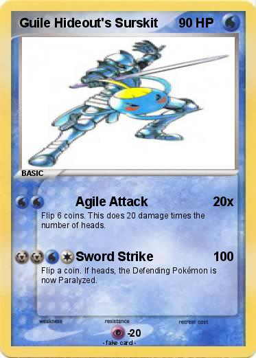 Pokemon Guile Hideout's Surskit