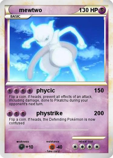 Pokemon mewtwo
