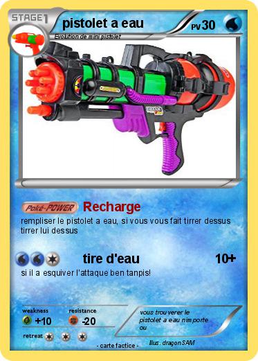Pokemon pistolet a eau