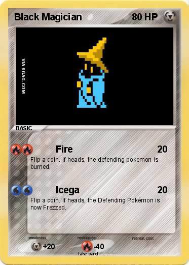 Pokemon Black Magician