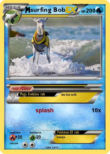 Pokemon surfing Bob