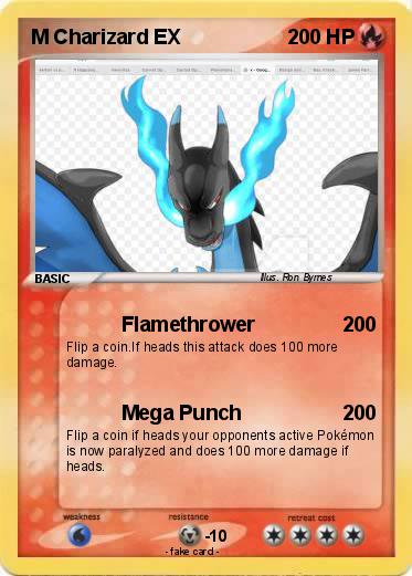 Pokemon M Charizard EX