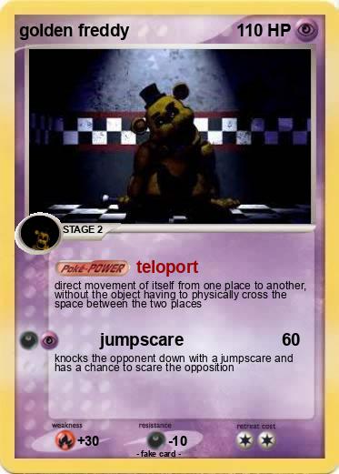 Pokemon golden freddy
