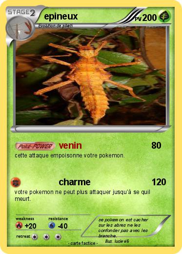 Pokemon epineux