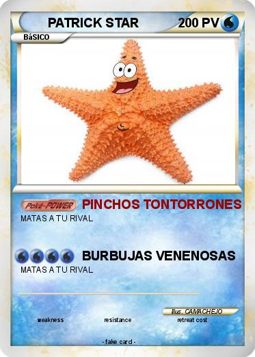 Pokemon PATRICK STAR
