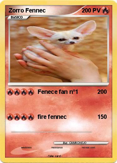 Pokemon Zorro Fennec