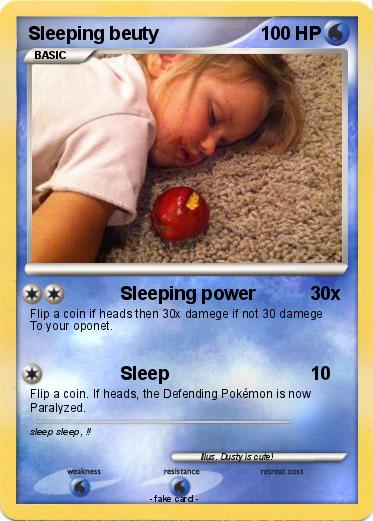 Pokemon Sleeping beuty