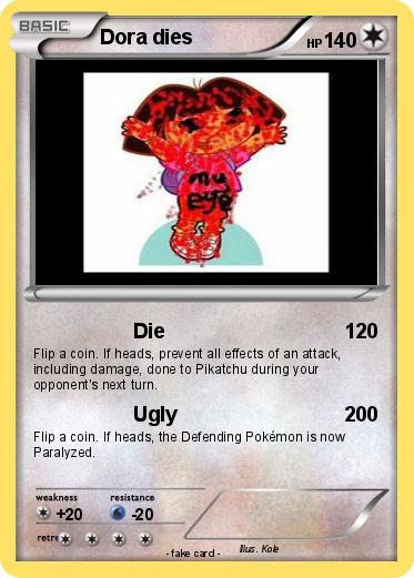 Pokemon Dora dies