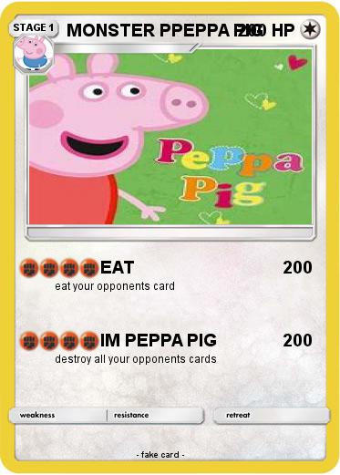 Pokemon MONSTER PPEPPA PIG