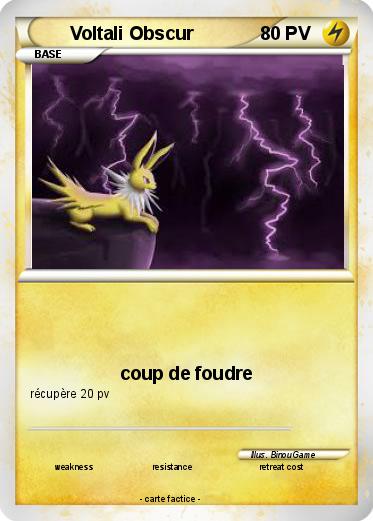Pokemon Voltali Obscur