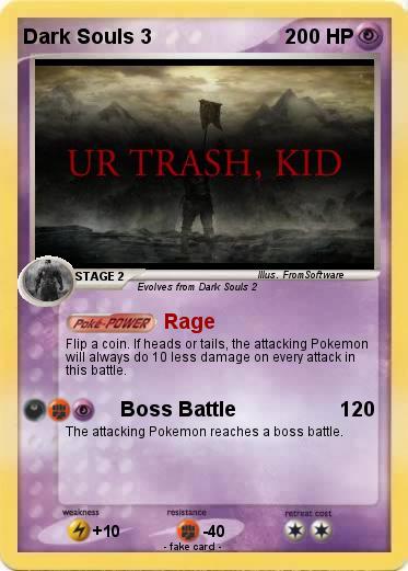Pokemon Dark Souls 3