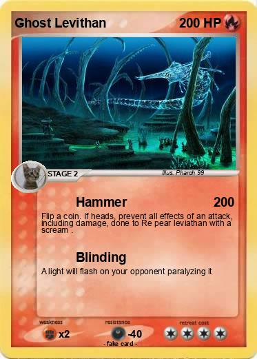 Pokemon Ghost Levithan