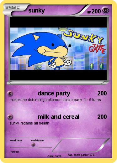 Pokemon sunky