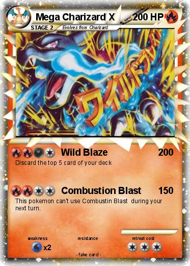 Pokemon Mega Charizard X