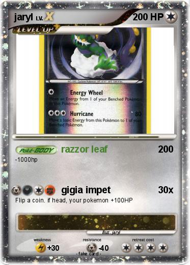 Pokemon jaryl