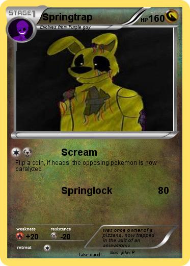 Pokemon Springtrap