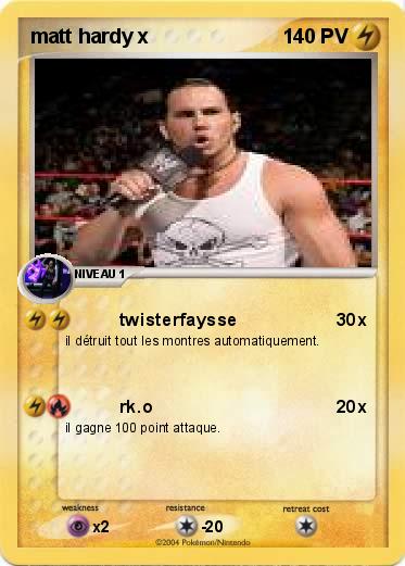 Pokemon matt hardy x