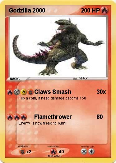 Pokemon Godzilla 2000
