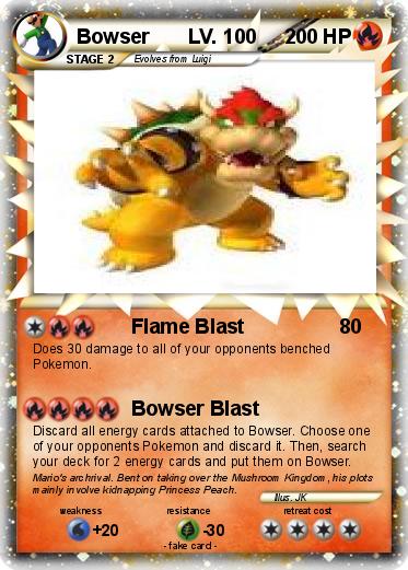 Pokemon Bowser       LV. 100
