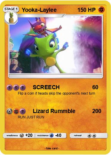 Pokemon Yooka-Laylee