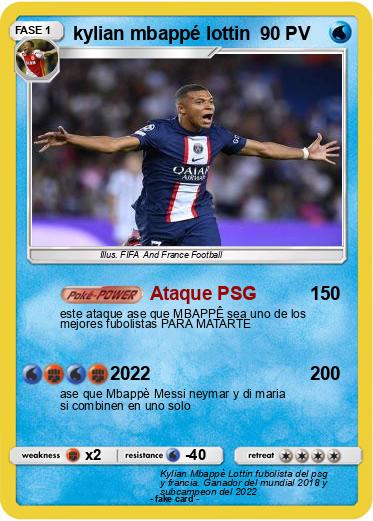 Pokemon kylian mbappé lottin