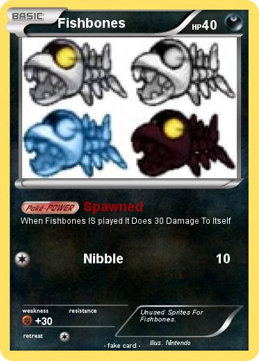 Pokemon Fishbones