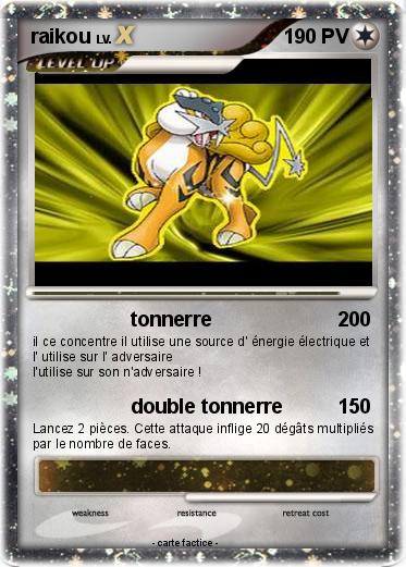 Pokemon raikou