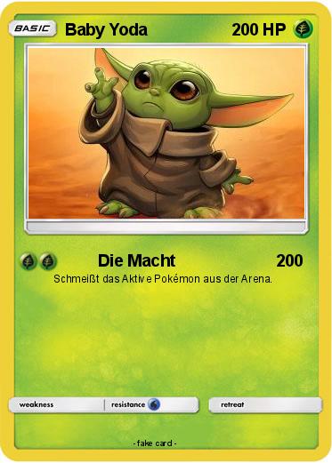 Pokemon Baby Yoda
