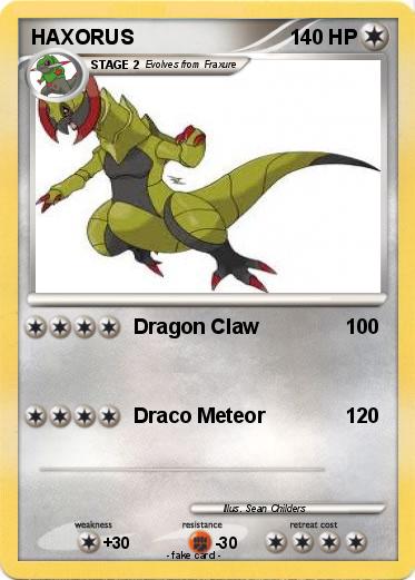 Pokemon HAXORUS