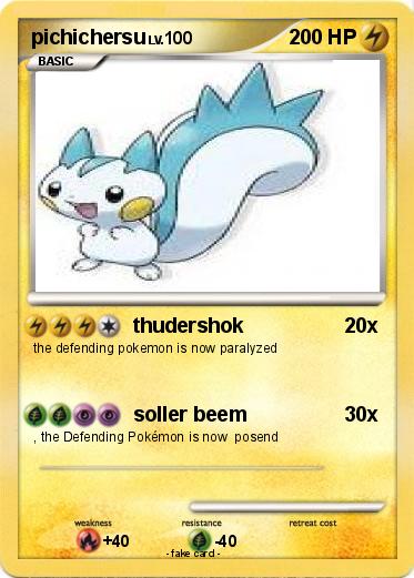 Pokemon pichichersu