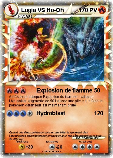 Pokemon Lugia VS Ho-Oh