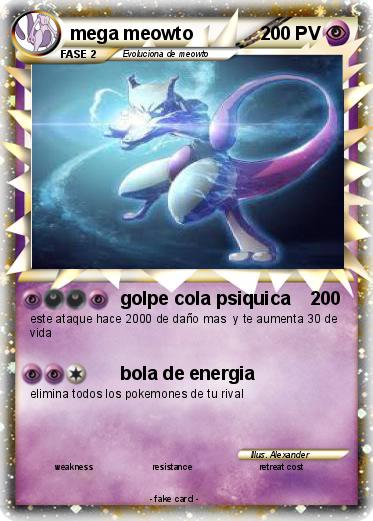 Pokemon mega meowto