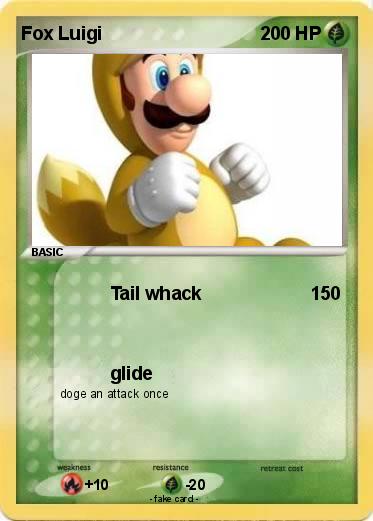 Pokemon Fox Luigi