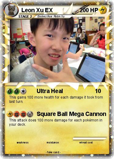 Pokemon Leon Xu EX