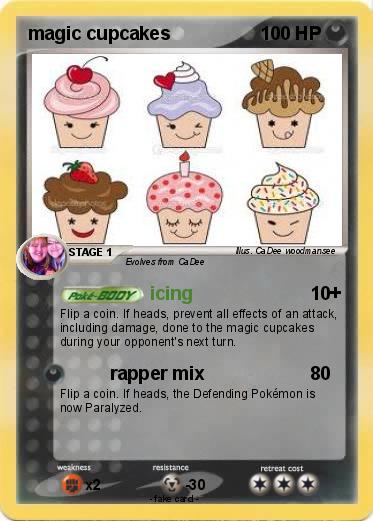 Pokemon magic cupcakes