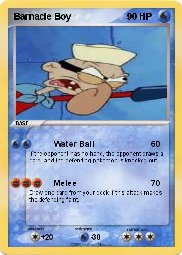 Pokemon Barnacle Boy