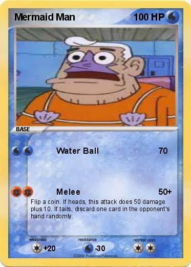 Pokemon Mermaid Man