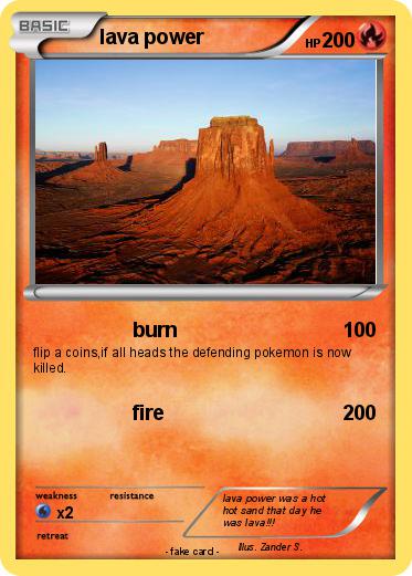 Pokemon lava power