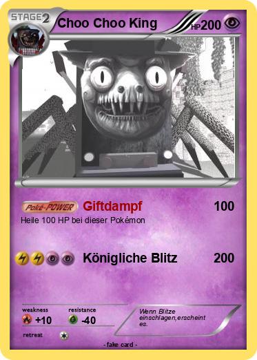 Pokemon Choo Choo King