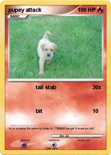 Pokemon pupey attack