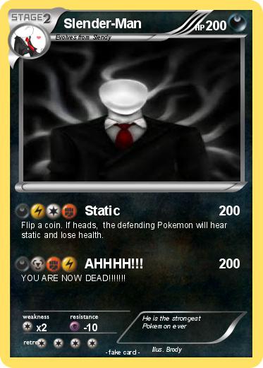 Pokemon Slender-Man