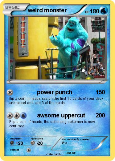 Pokemon weird monster