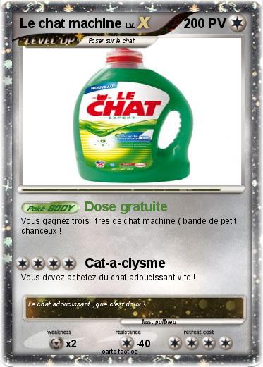 Pokemon Le chat machine