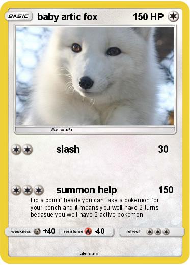 Pokemon baby artic fox
