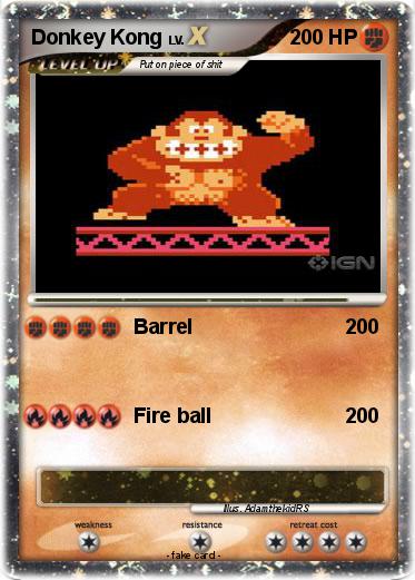 Pokemon Donkey Kong