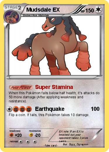Pokemon Mudsdale EX